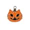 John Bead Sweet & Petite Halloween Small Pumpkin Cat Charms, 8ct.